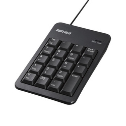 Number Pad Buffalo BSTK120BK black Small