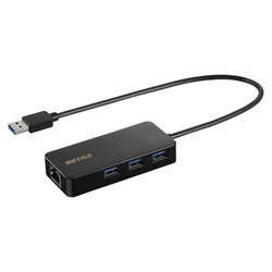 LAN Adapter Buffalo LUD-U3-AGHBK Black Small