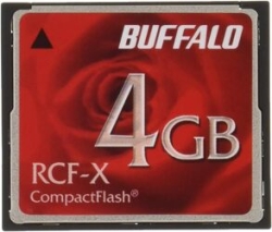 Buffalo RCF-X4G 4GB Compact Flash small