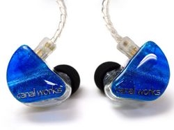 canal works CW-U15POP galaxy blue Earphone Headphone Small