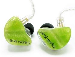 canal works CW-U15POP-SP4 Lime Green Earphone Headphone Small