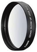 Camera Conversion Lens CANON close-up lens 500D 52mm C-UP52500D Small