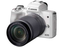 Mirrorless Camera CANON EOS Kiss M EF-M18-150 IS STM lens kit white Small