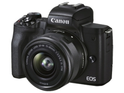 DSLR Camera CANON EOS Kiss M2 Double Lens Kit Black Small