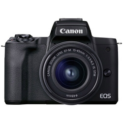 DSLR Camera CANON EOS Kiss M2 EF-M15-45 IS STM lens kit black Small