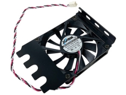 Case Fan Nagao Manufacturing N-PCI-FAN80 Black Computers Computer Components Small