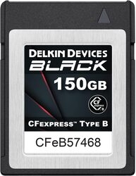 CFexpress Card DELKIN DEVICES DCFXBBLK150 150GB Camera Memory Card Small