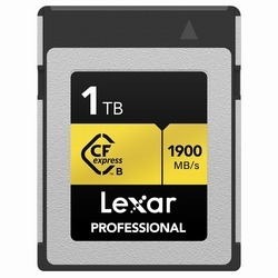 CFexpress Card Lexar LCXEXPR001T-RNENJ 1TB Cameras Memory Cards Small