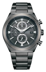 CITIZEN ATTESA ACT Line black titanium series Eco-Drive CA0835-61H Watch Small