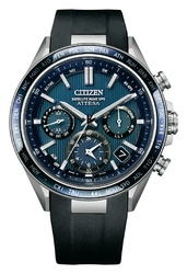 CITIZEN ATTESA ACT Line Eco-Drive radio time signal double direct flight sapphire bezel model CC4050-18L Watch Small