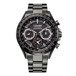 CITIZEN ATTESA Eco-Drive Radio Controlled Watch Double Direct Flight ACT Line CC4014-62E Watch Small