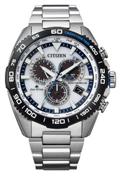 CITIZEN PROMASTER LAND- Eco-Drive radio time signal CB5034-91A Watch Small