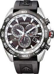 CITIZEN PROMASTER LAND- Eco-Drive radio time signal chronograph CB5036-10X Watch Small