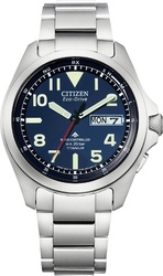 CITIZEN PROMASTER LAND- EcoDrive Radio Controlled Watch AT6080-53L Watch Small