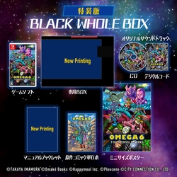 City Connection OMEGA 6: The Triangle Stars Special Edition Black Whole Box Nintendo Switch Small