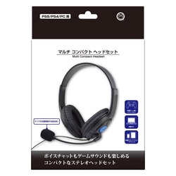 Headset Columbus Circle CC-P5MCH-BK