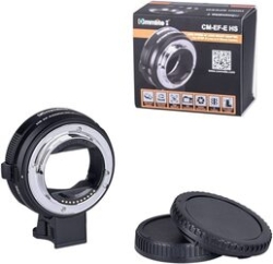 Camera Conversion Lens Commlite CM-EF-E HS Small