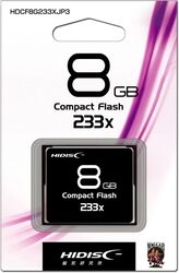Compact Flash HI-DISC HDCF8G233XJP3 8GB Compact Flash small