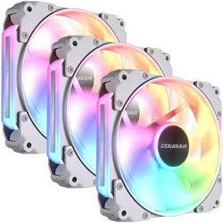 COUGAR APOLAR 120 ARGB 3 units CF-APR12HW3-RGB White Case Fan Small