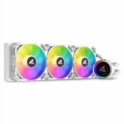 CPU Fan Sharkoon SHA-S90 RGB AIO WT White Computers Computer Components Small