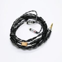 Earphone Cables Cyras Dedicated Terminal 1.2m 2pin CIEM 2.5mm 4N OFC cable for HYLA 2.5mm (4 poles) ⇔ Small