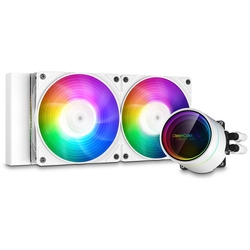 CPU Fan Cooling DEEPCOOL CASTLE 240EX A-RGB WH DP-GS-H12W-CSL240EX-AR-WH White