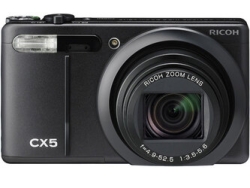 Digital Camera Ricoh CX5 Black Cameras Digital Cameras Small