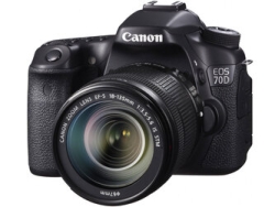 DSLR Camera CANON EOS 70D EF-S18-135 IS STM lens kit Cameras Digital Cameras Small