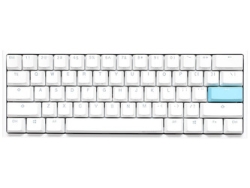 Duckychannel One 2 Pro Mini dk-one2-pro-rgb-mini-pw-silentred White Keyboard Small