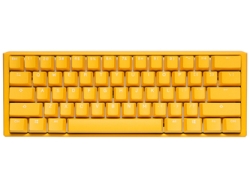 Duckychannel One 3 Mini dk-one3-yellowducky-rgb-mini-brown Yellow Keyboard Small