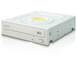 DVD Drive HLDS GH24NSD5 WH Bulk White Computers Optical Drives Small