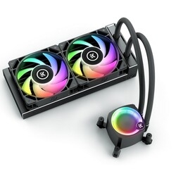 EK Water Blocks EK-Nucleus AIO CR240 Lux D-RGB CPU Fan small