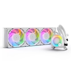 EK Water Blocks EK-Nucleus AIO CR360 Lux D-RGB White CPU Fan small