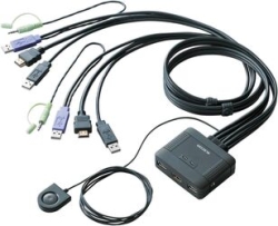 KVM ELECOM KVM-HDHDU2 Small