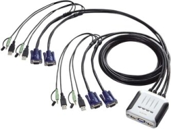 KVM ELECOM KVM-KU4 Small