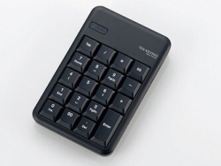 Number Pad Elecom TK-TBM016BK Black Small