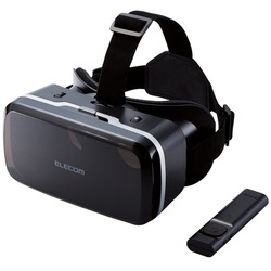 ELECOM VRG-M01RBK Black VR Headset Small