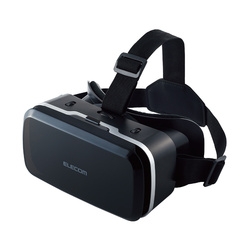 ELECOM VRG-M02BK Black VR Headset Small