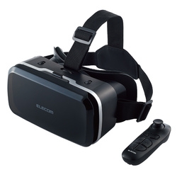 ELECOM VRG-M02RBK Black VR Headset Small