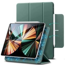 Electronic Silk Road Rebound Magnetic with Clasp Forest Green Tablet Case Small