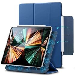 Electronic Silk Road Rebound Magnetic with Clasp Navy Blue Tablet Case Small