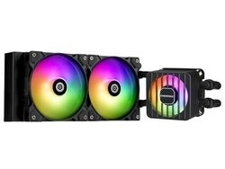 ENERMAX LIQMAXFLO ELC-LMF240T-ARGB Black CPU Fan Small