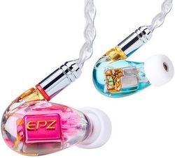 EPZ 320 CRYSTAL PURPLE/TOPAZ BLUE Earphone Headphone Small