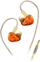 EPZ 530 Amber Orange Earphone Headphone Small