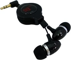 EXCEL SOUND EH-R37BK black Earphone Headphone Small