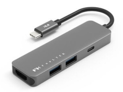 Feeltek Portable 4-in-1 USB-C Hub HCM004AP2F USB Hub Small