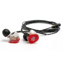 FISCHER AMPS FRENZY red Earphone Headphone Small