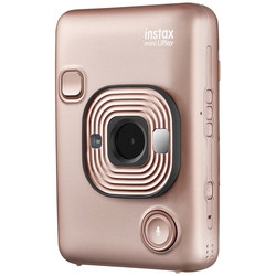 Instant Camera FUJIFILM instax mini LiPlay Cheki Blush Gold Small