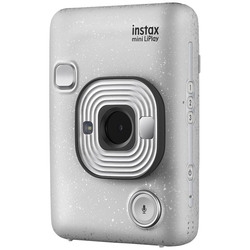 Instant Camera FUJIFILM instax mini LiPlay Cheki Stone White Small