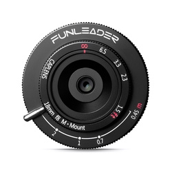 Camera Lens FUNLEADER CAPLENS 18mm f/8.0 M FL188M (B) black Small